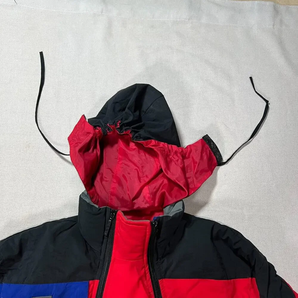 Vintage Ossi Skiwear One Piece Ski Suit Boys Sz XL Snow Suit Snowboard Retro